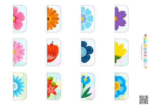 Spring Flowers Matching Game - Image 3