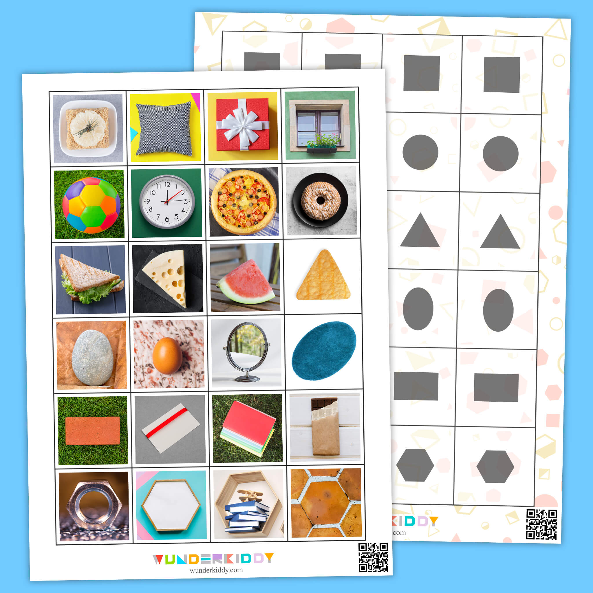 Real Life Objects 2D Shapes Sorting Activity