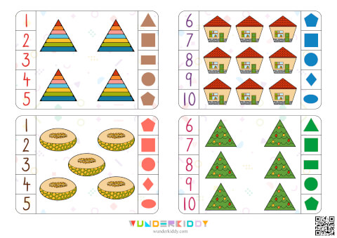 Shapes Clip Cards Free Printable - Image 7