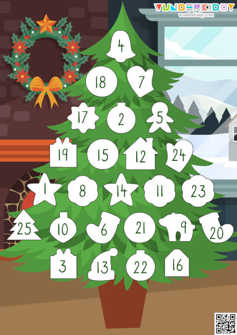 Mathe-Adventskalender «Weihnachtsbaum» - Bild 3