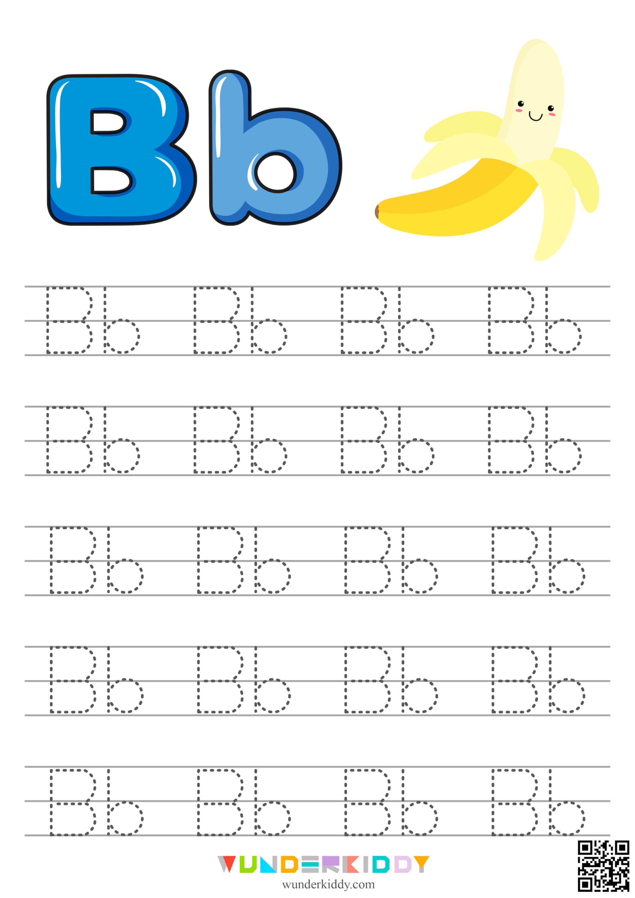 Alphabet Tracing Worksheet - Image 3