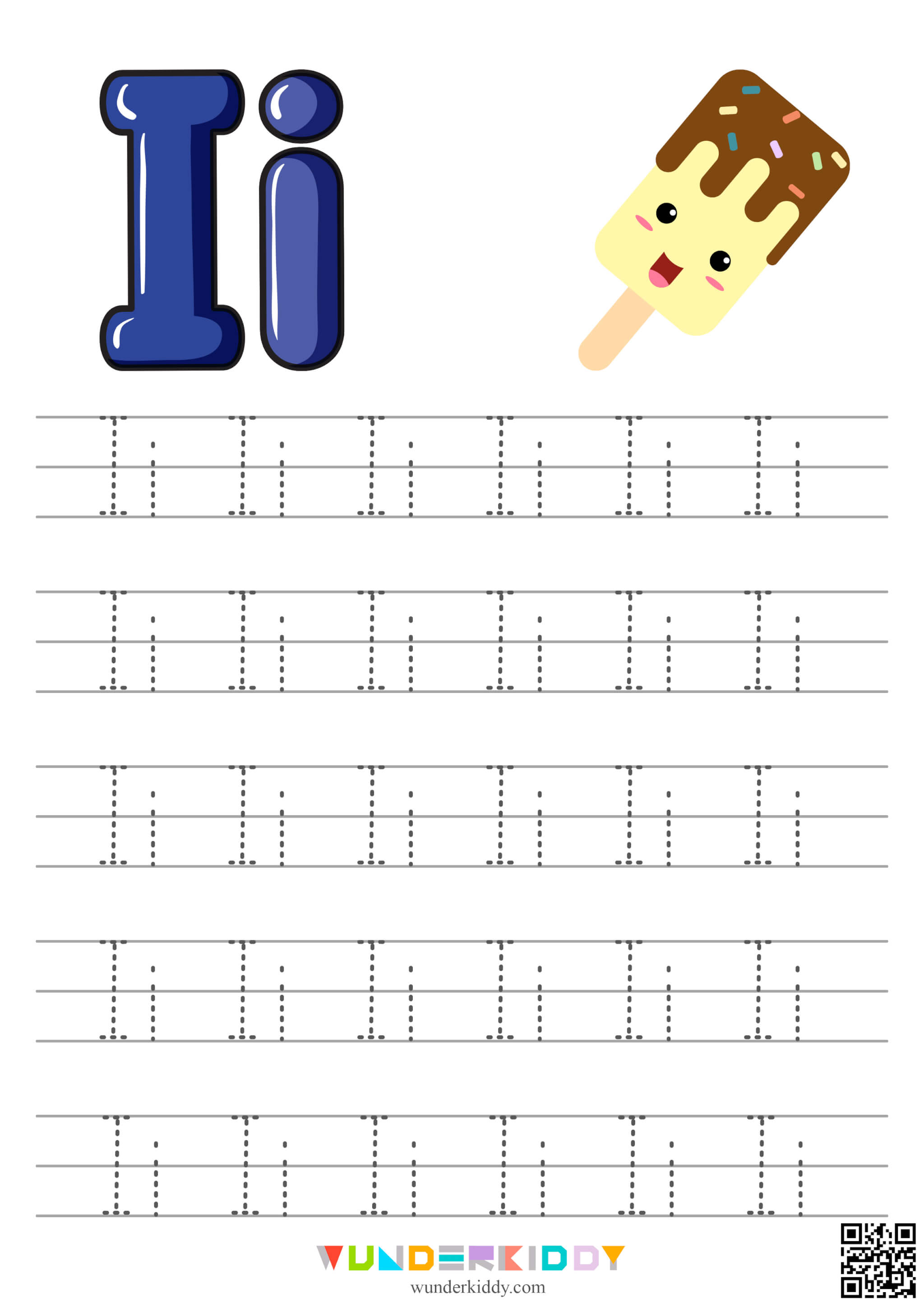 Alphabet Tracing Worksheet - Image 10