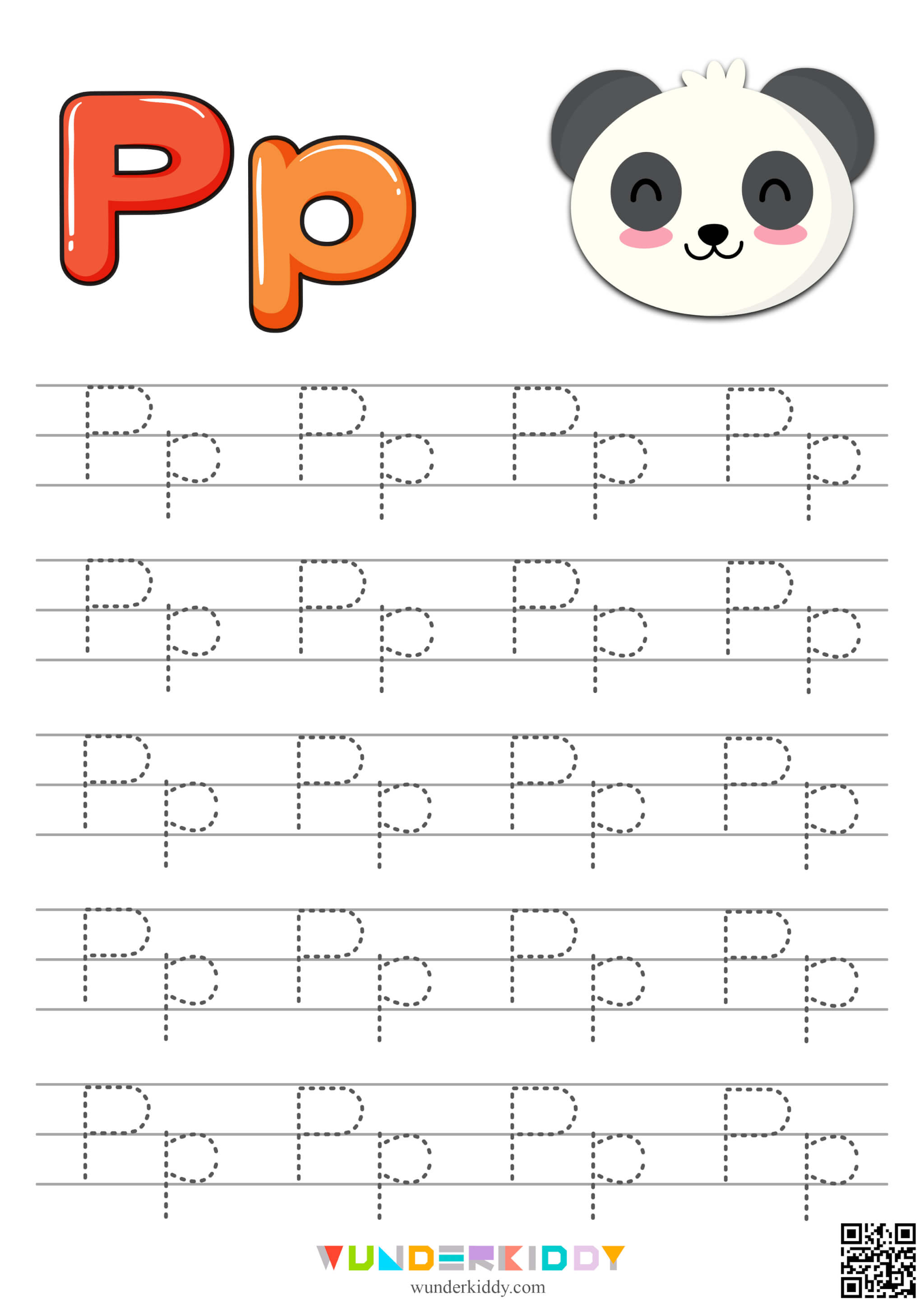 Alphabet Tracing Worksheet - Image 17