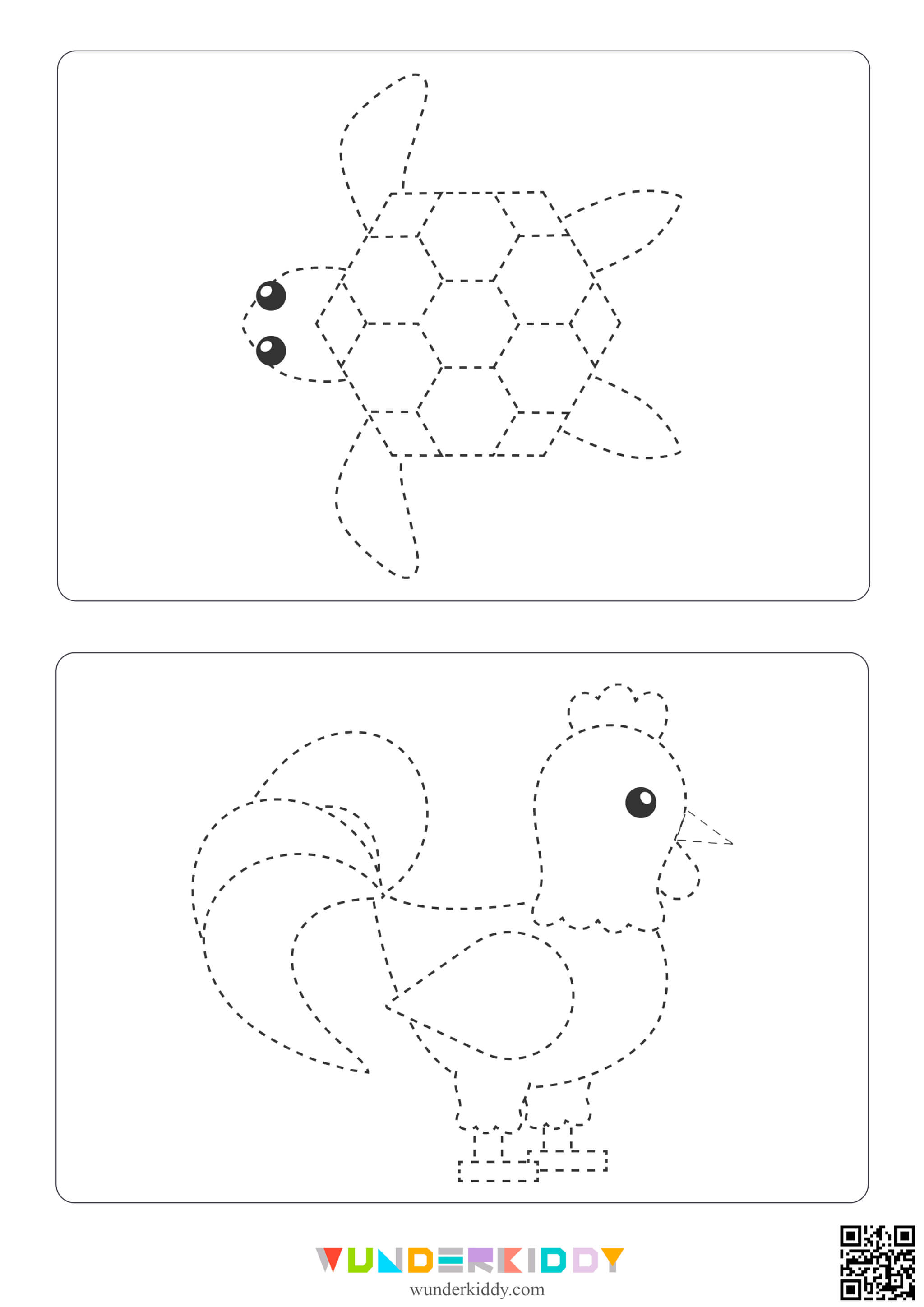 Animals Tracing Worksheet - Image 4