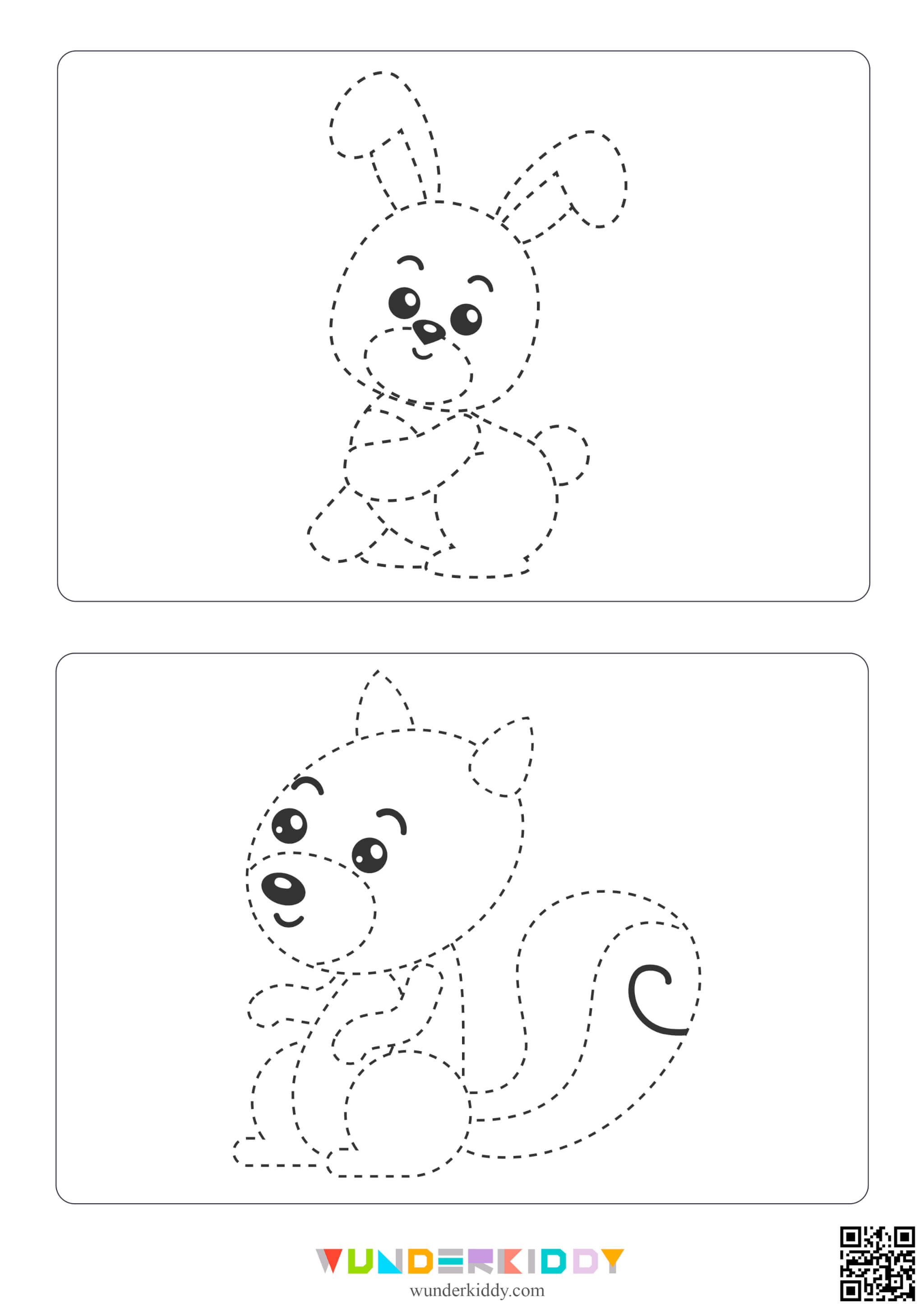 Animals Tracing Worksheet - Image 7