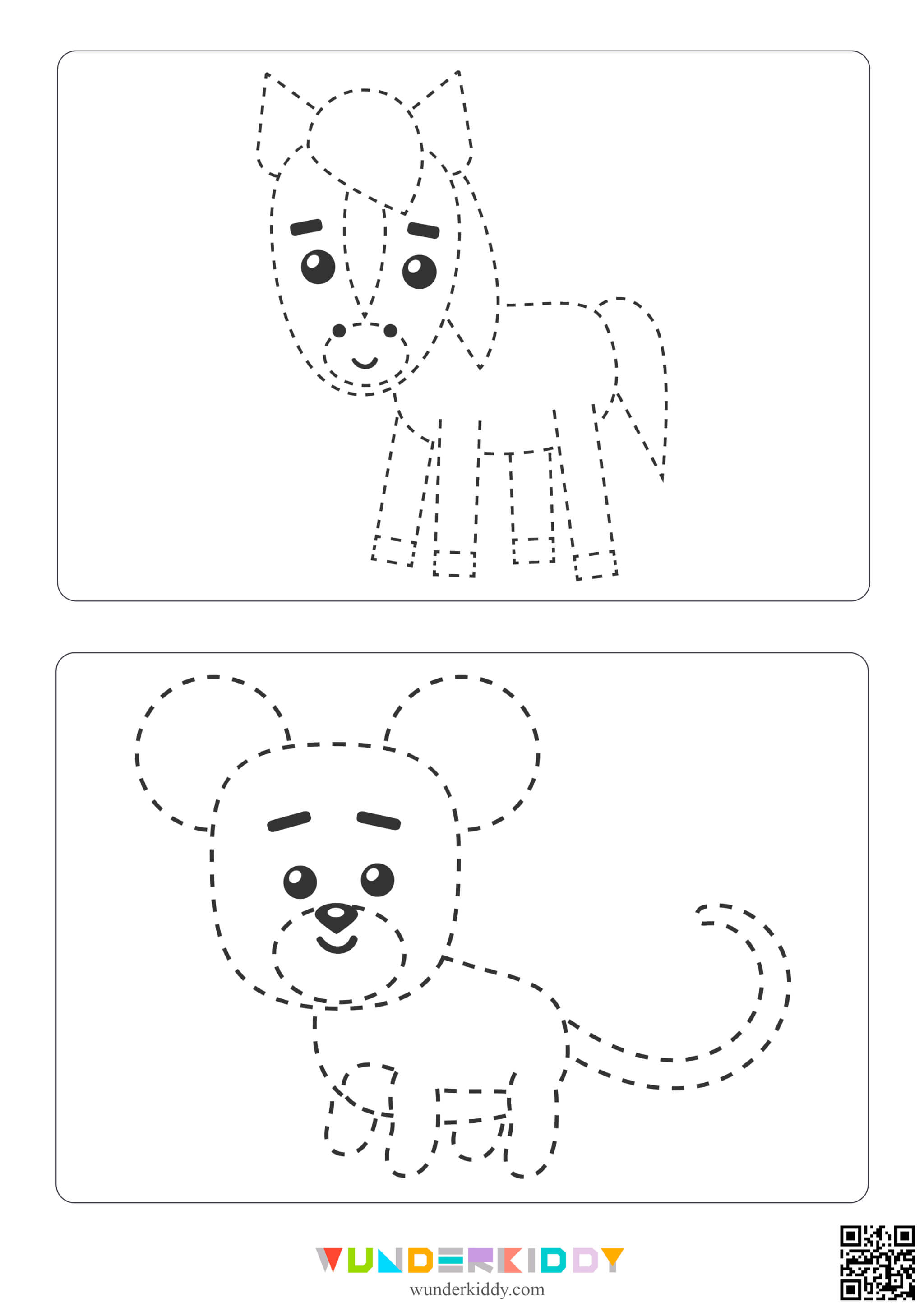 Animals Tracing Worksheet - Image 8