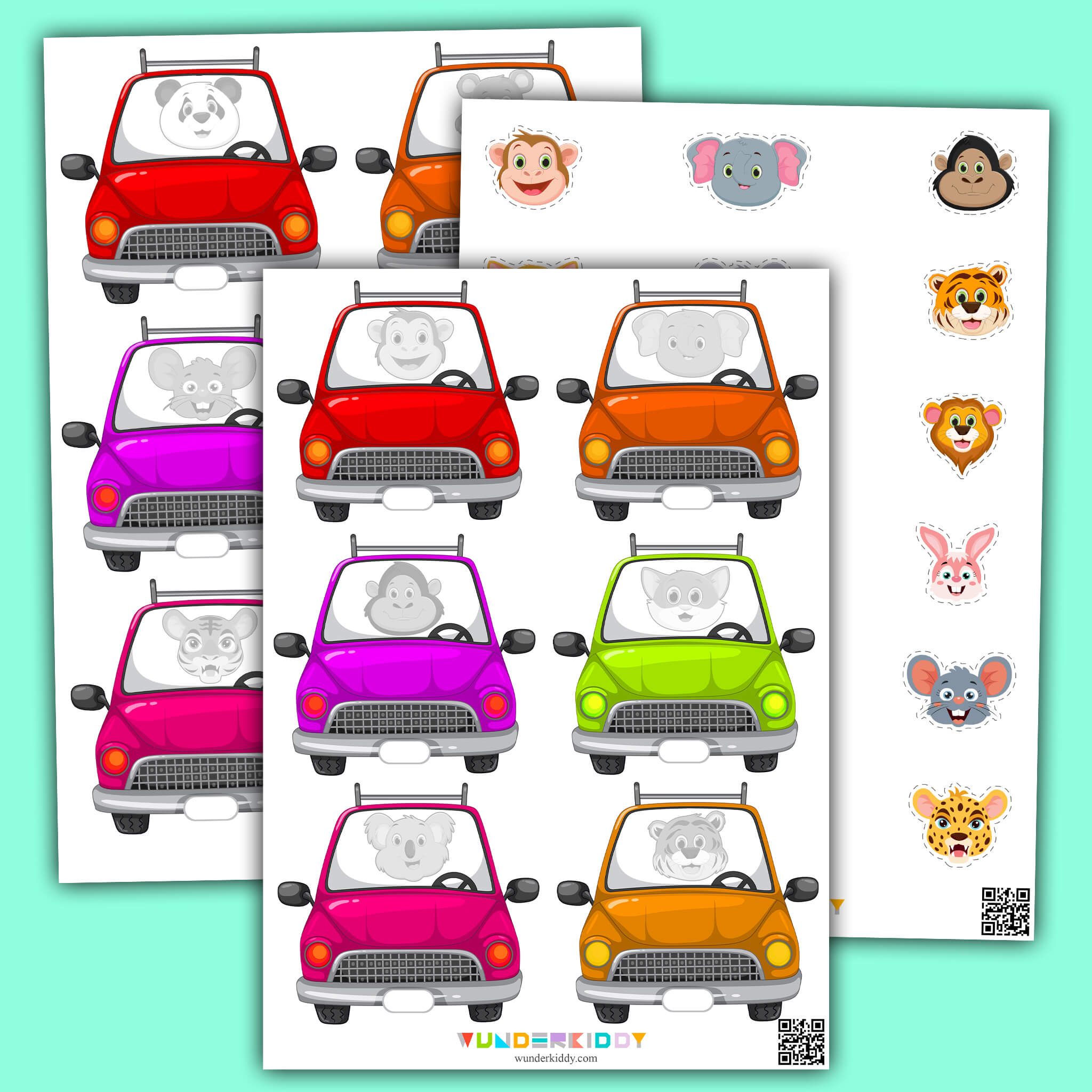 Animals Worksheet for Toddlers