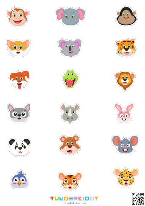 Animals Worksheet for Toddlers - Image 5