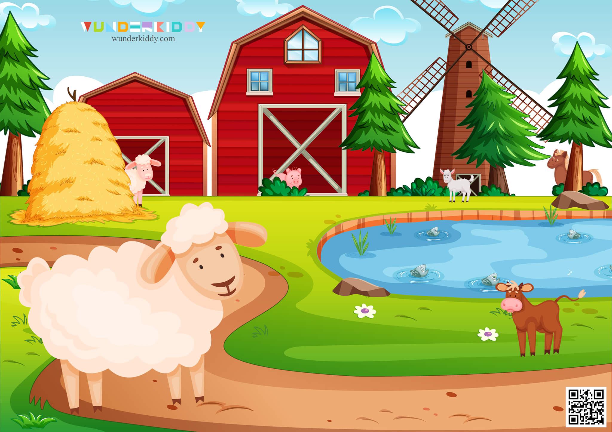 Worksheet Farm Animals and Their Young - Image 3