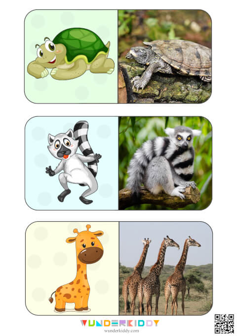 Animals Montessori Cards for Kids - Image 11