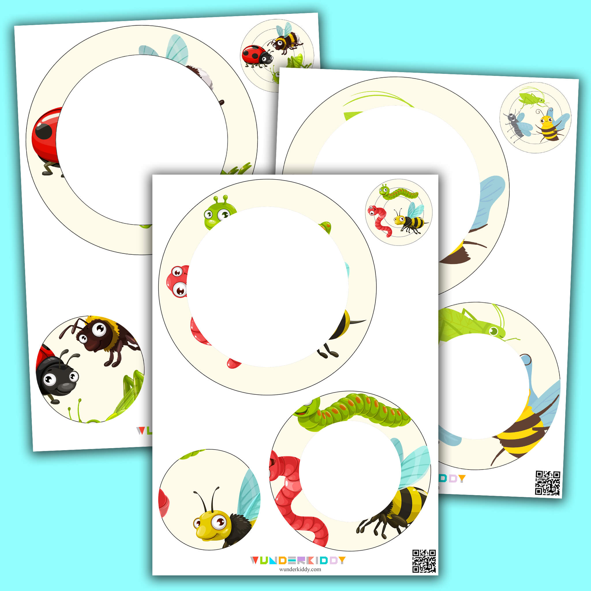 Puzzle Insects Activity