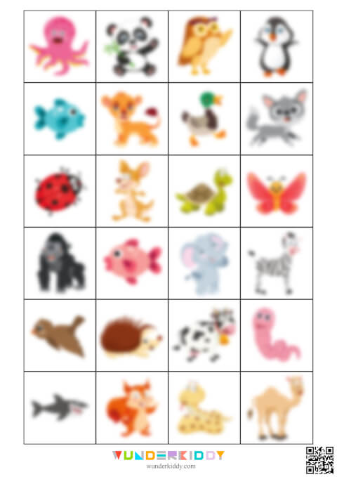 Теневое лото для детей «Лото с животными» - Изображение 5