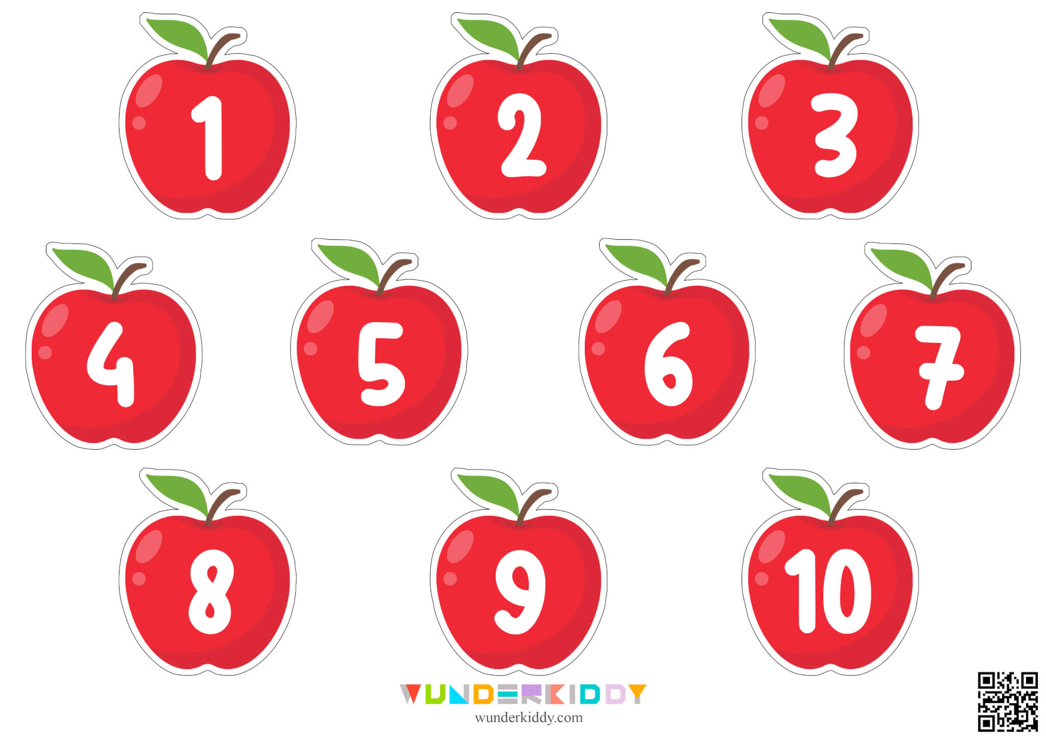 Apple Math Busy Book for Toddler - Image 3