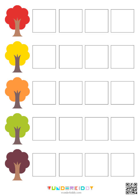 Printables Apple Color Sorting Worksheets - Image 2