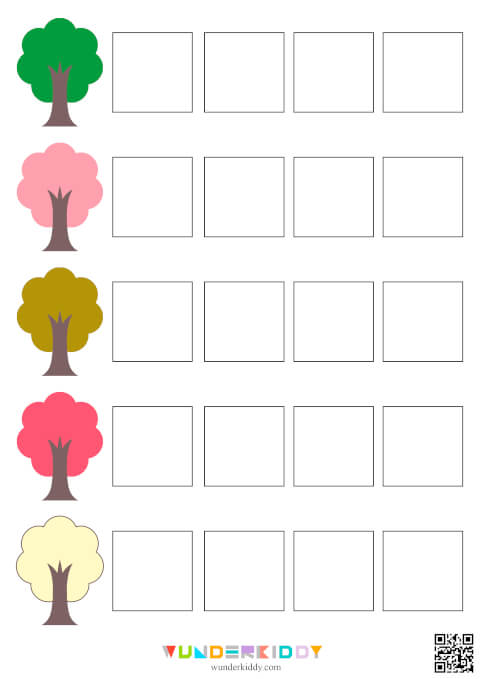 Printables Apple Color Sorting Worksheets - Image 3