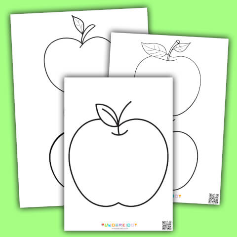 Fiches créatives de pommes - Image 2