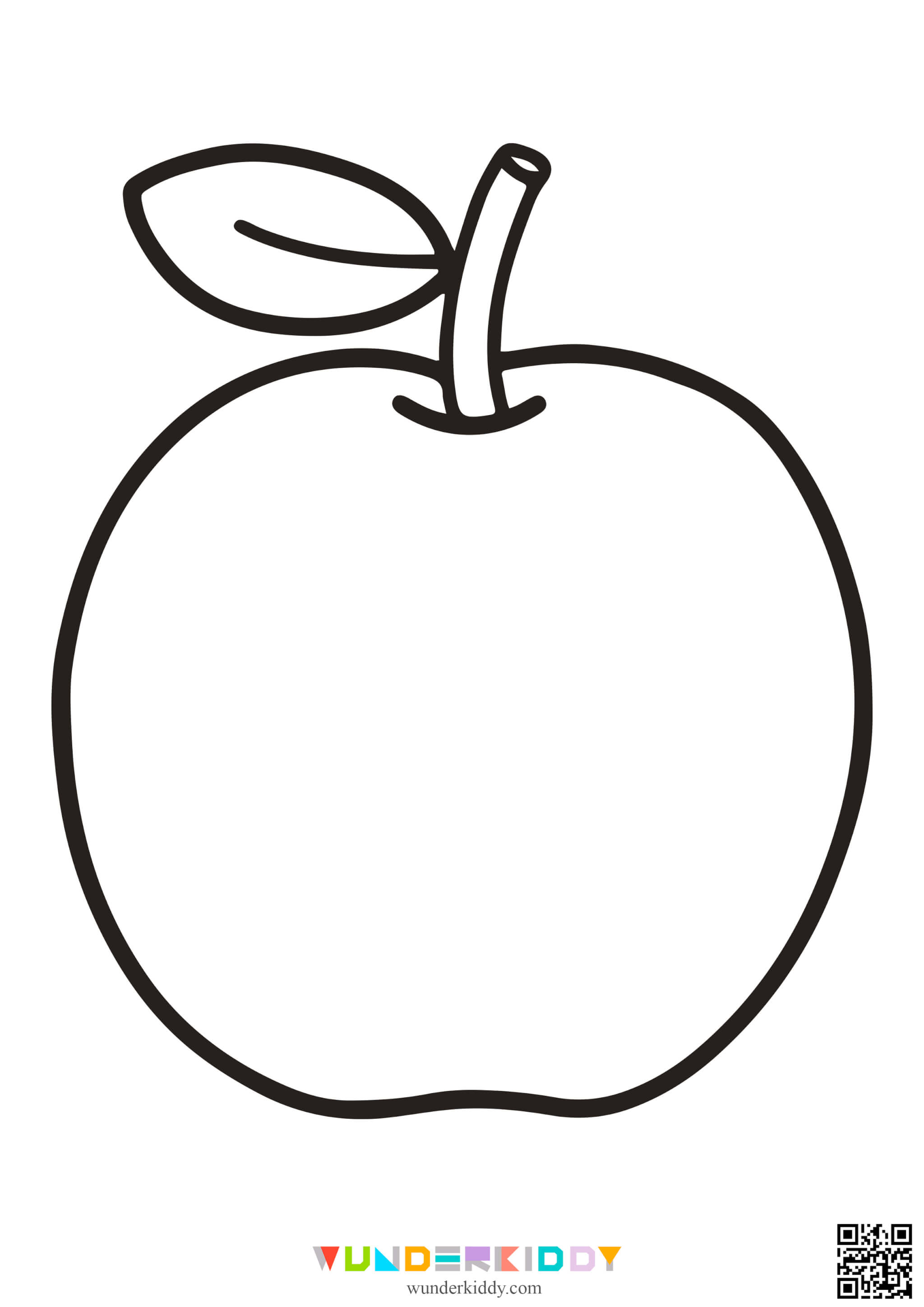 Шаблоны яблок для творчества - Изображение 3
