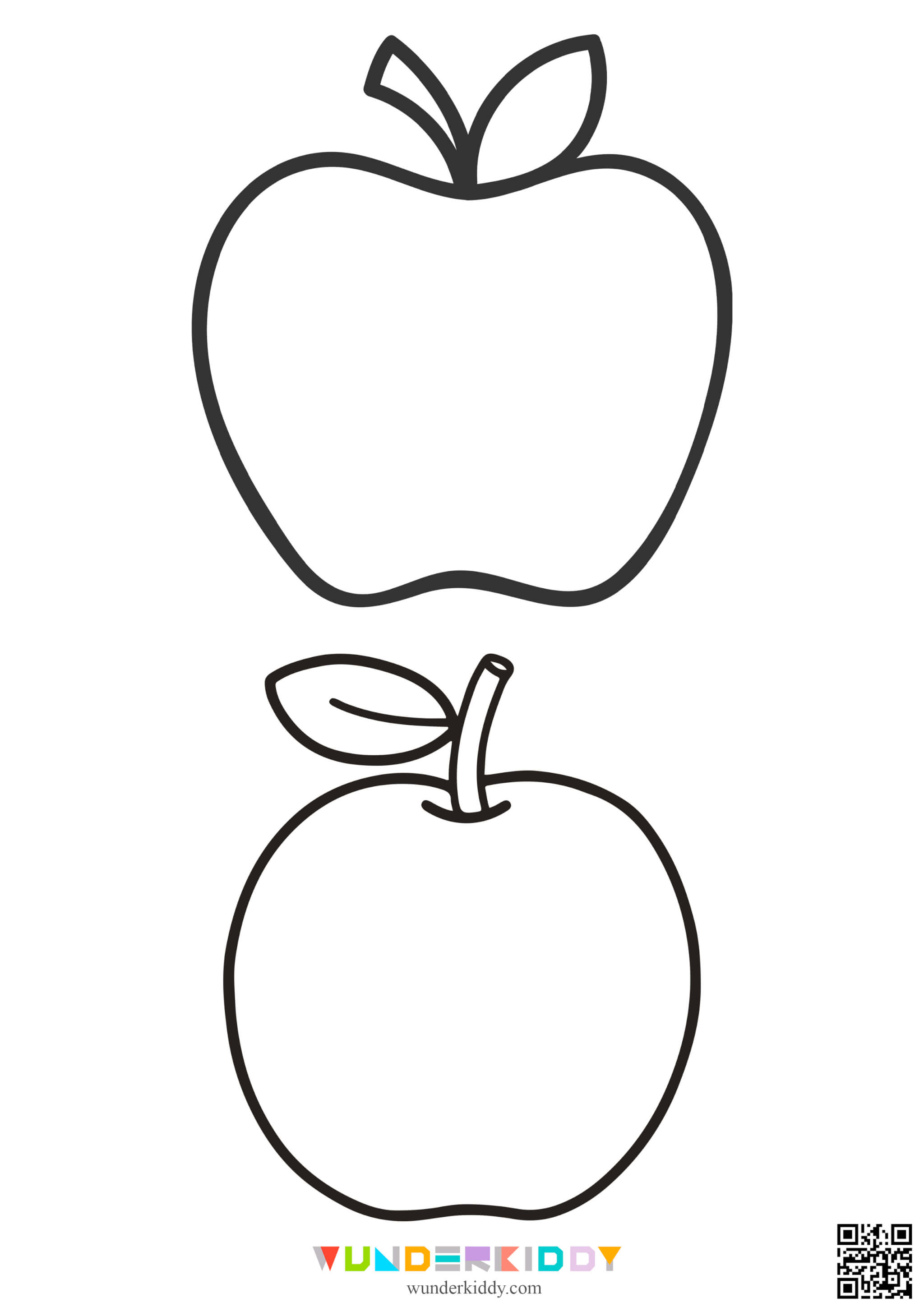 Шаблоны яблок для творчества - Изображение 8