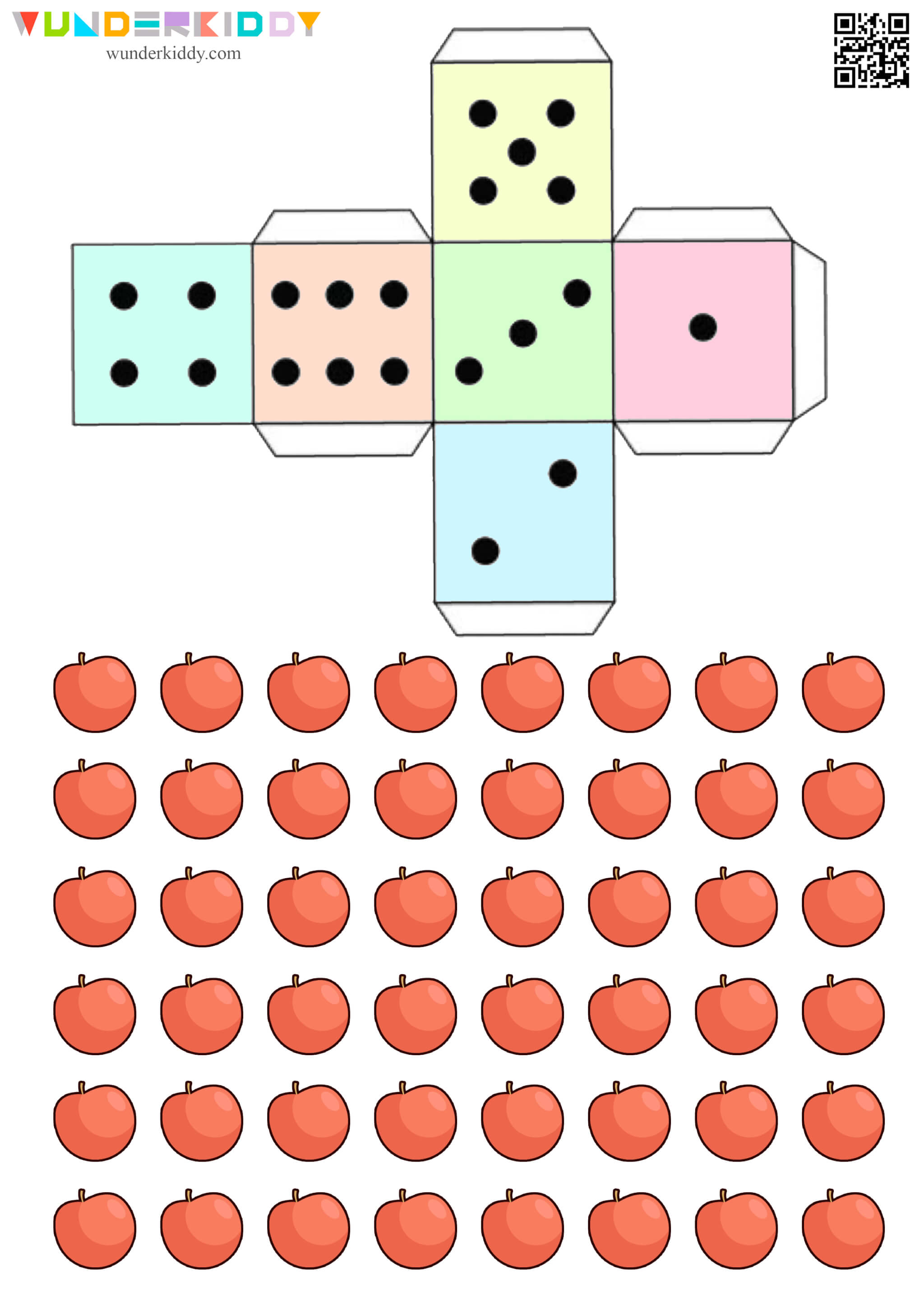 Apple Tree Counting Worksheet - Image 3