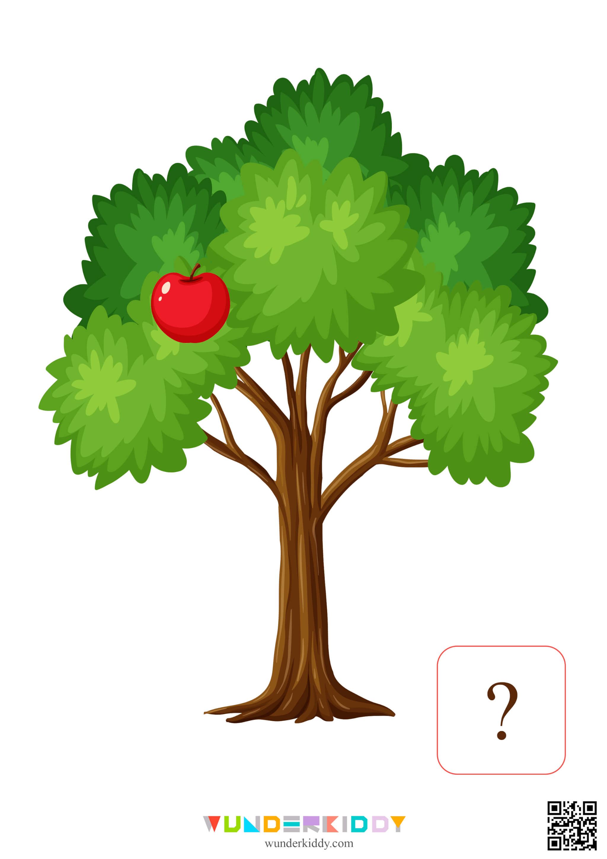 Counting Game for Kids Apple Tree - Image 2