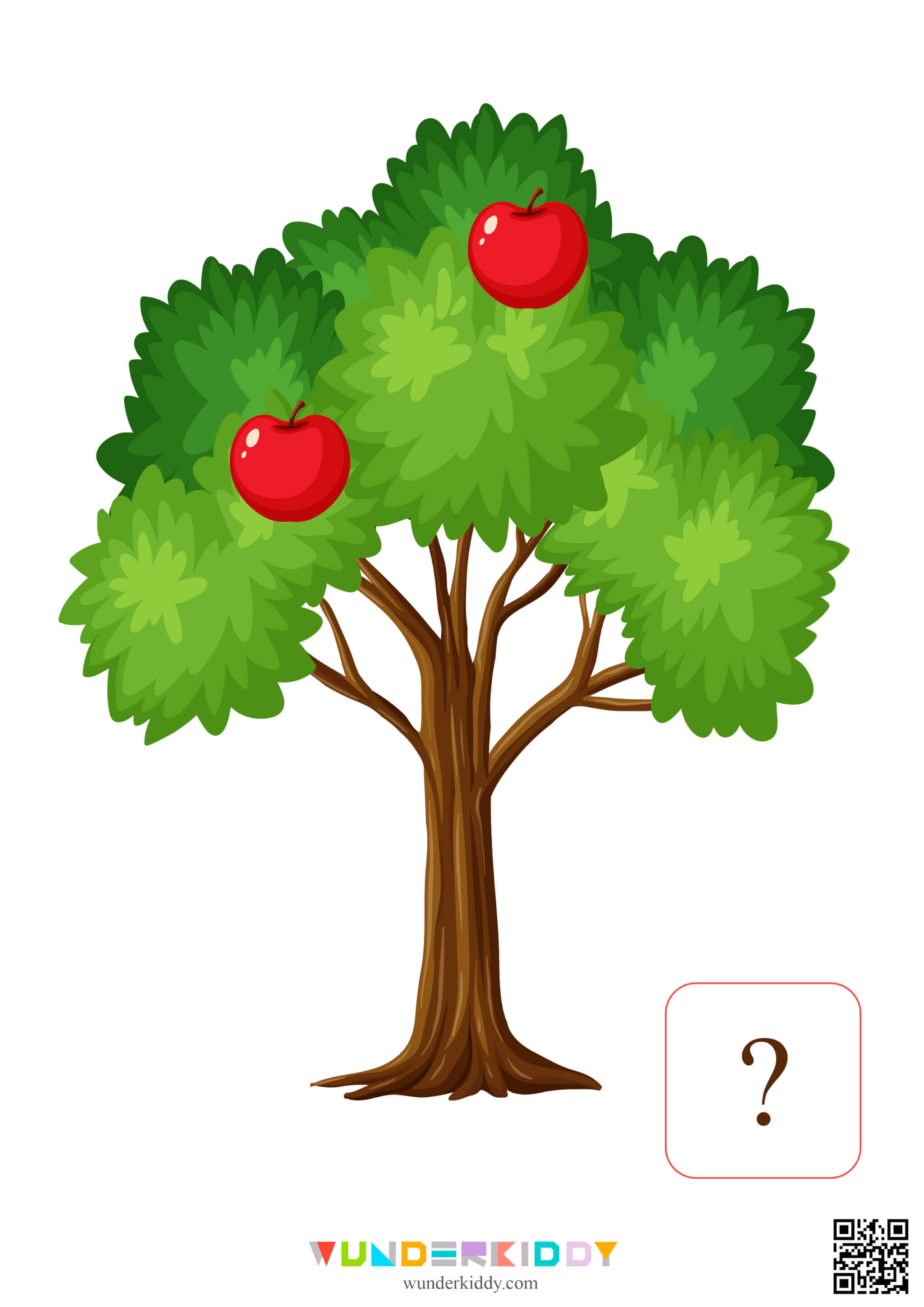 Counting Game for Kids Apple Tree - Image 3