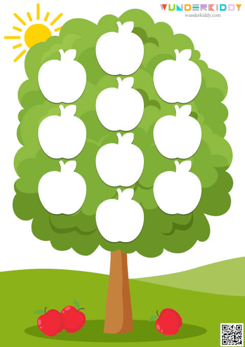 Match the Apples: Logic and Memory Worksheets - Image 2