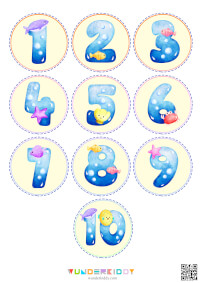 Activity sheet «Aquarium» - Printable PDF for play and learn