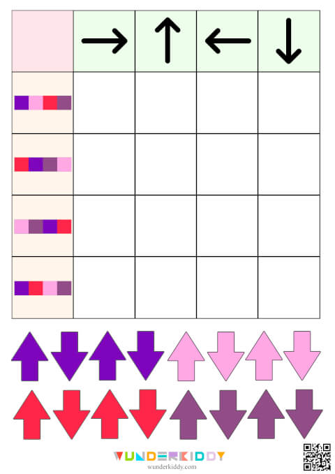 Arrow Visual Perception Worksheets - Image 4
