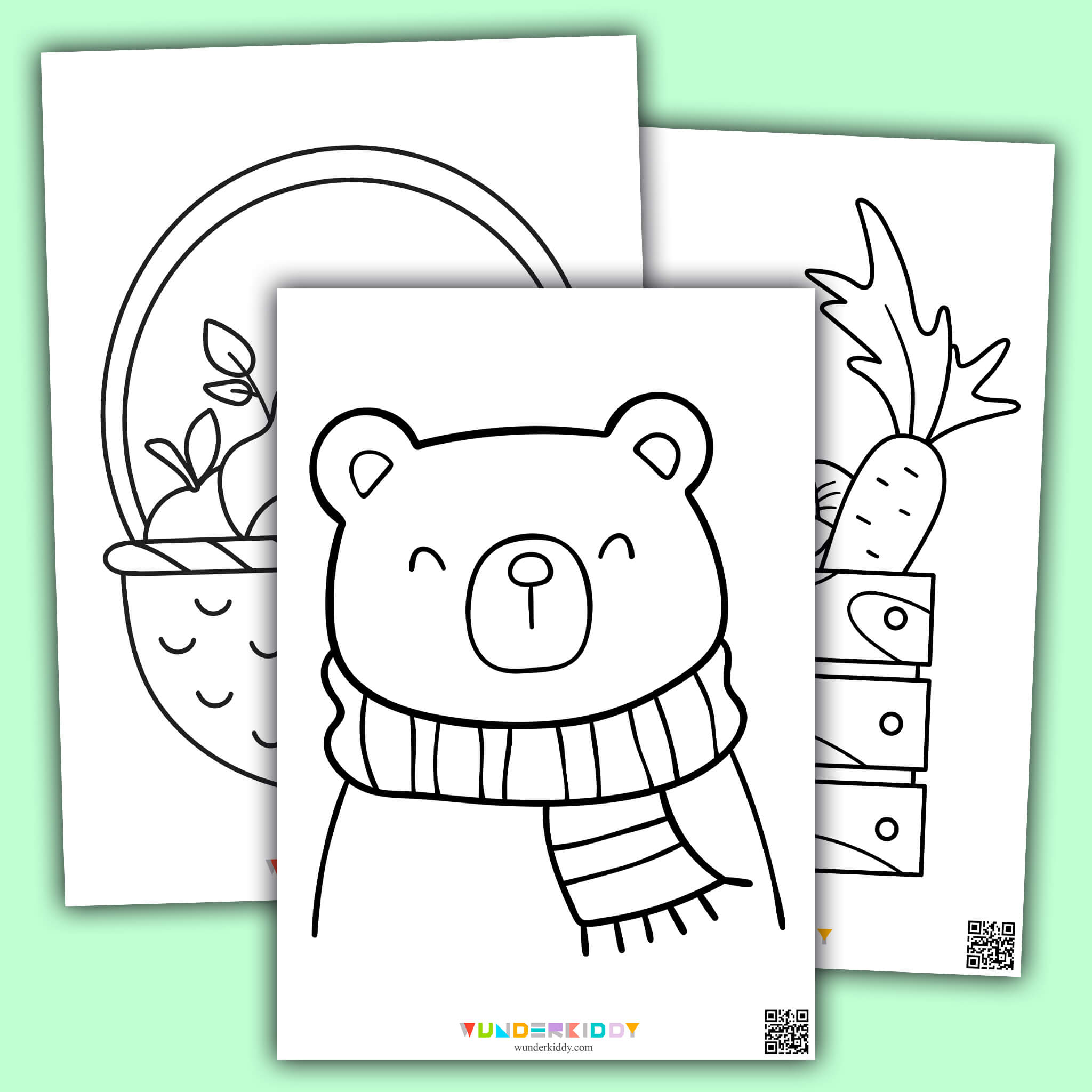 fall coloring page