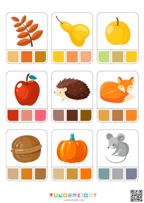 Autumn Clip Card Game - Image 3