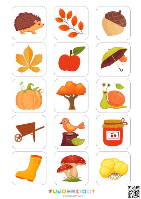 Autumn and Winter Sorting Worksheet - Image 3