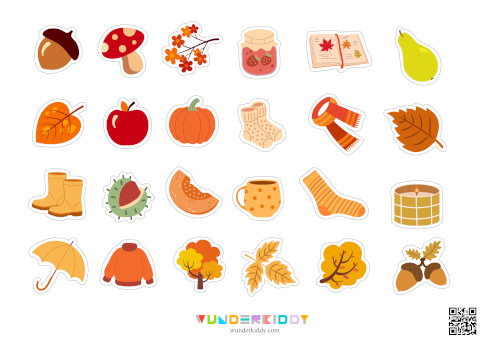 Fall Hedgehog Shadow Matching Game - Image 4