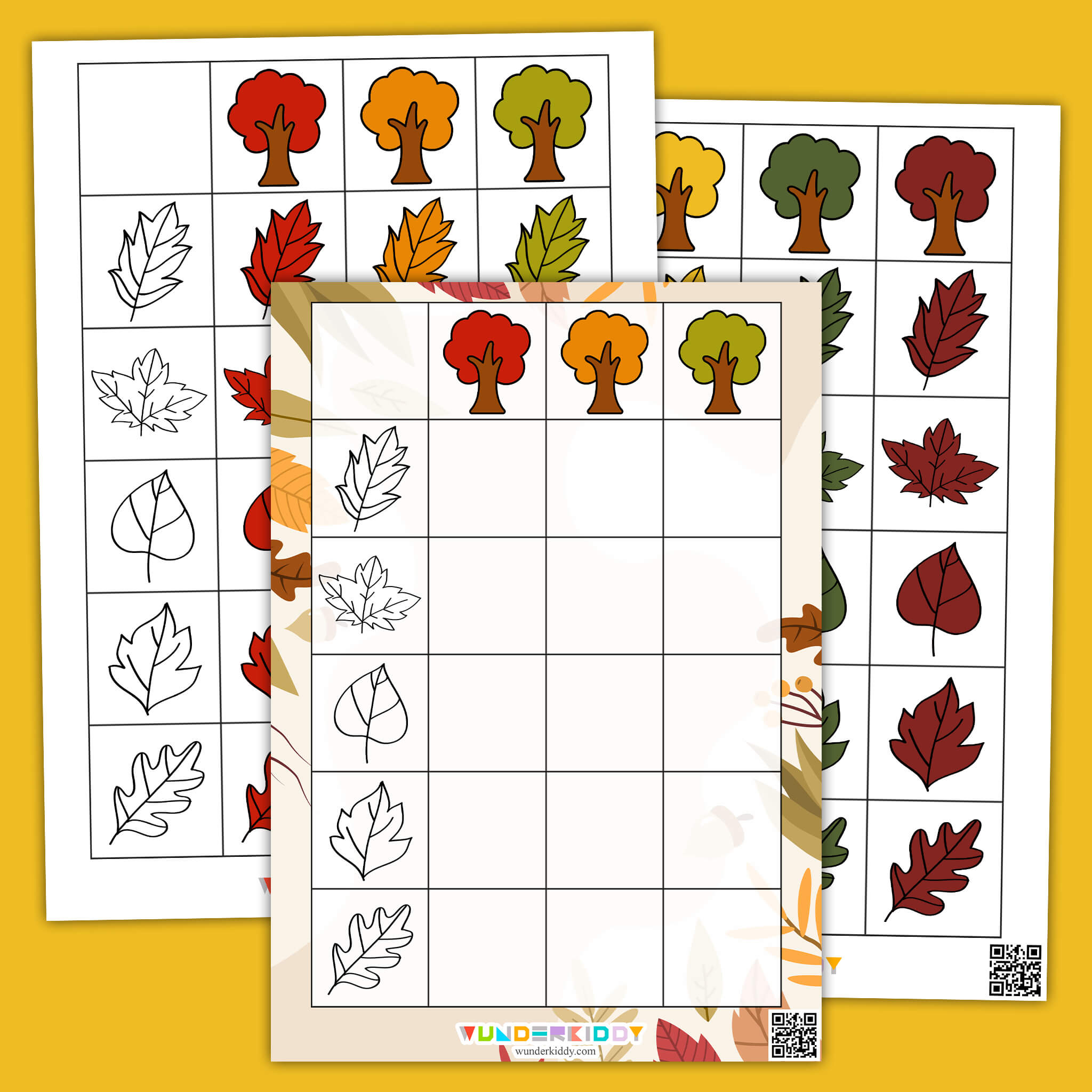 Autumn Leaves Sorting Activity