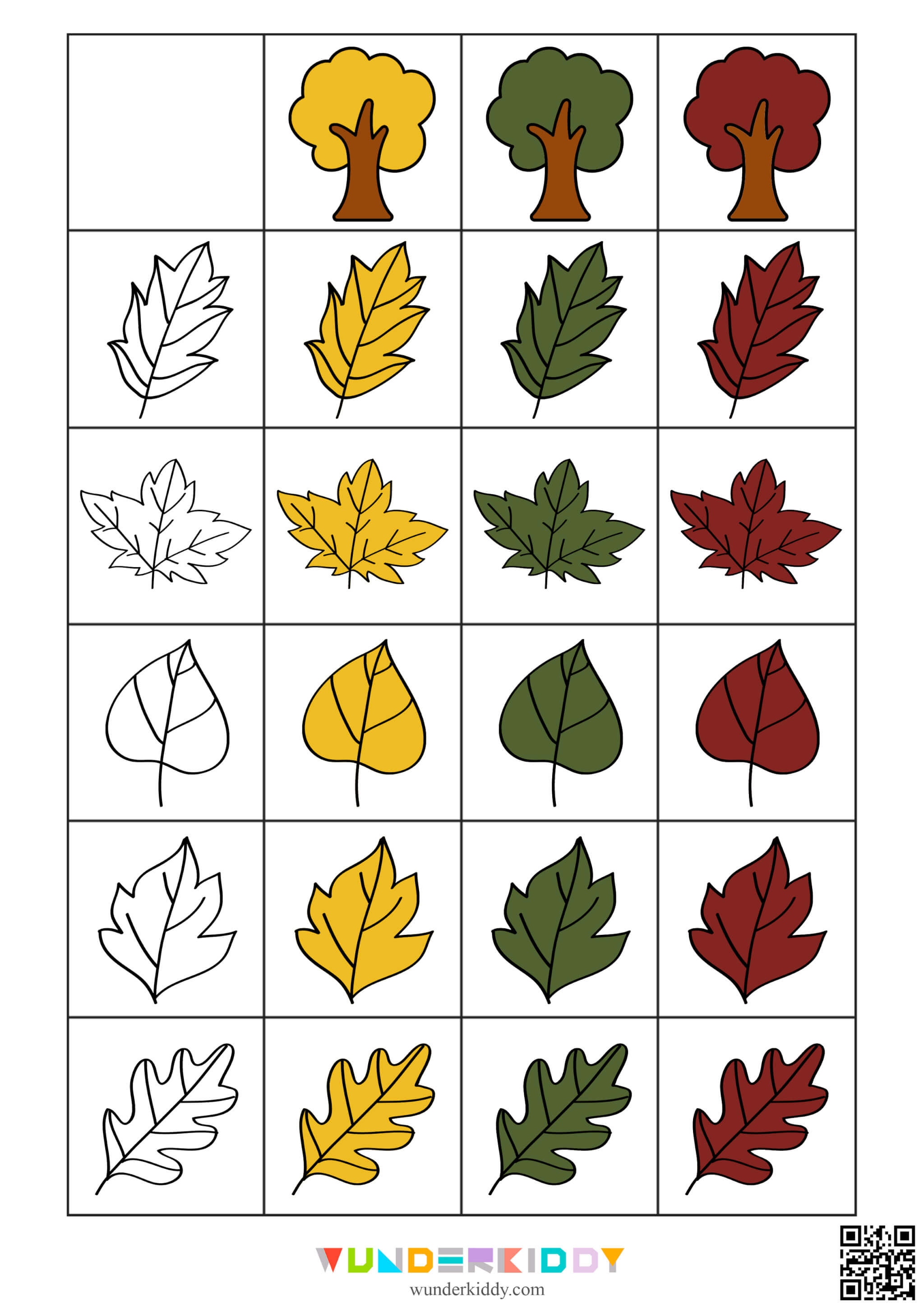 Autumn Leaves Sorting Activity - Image 5