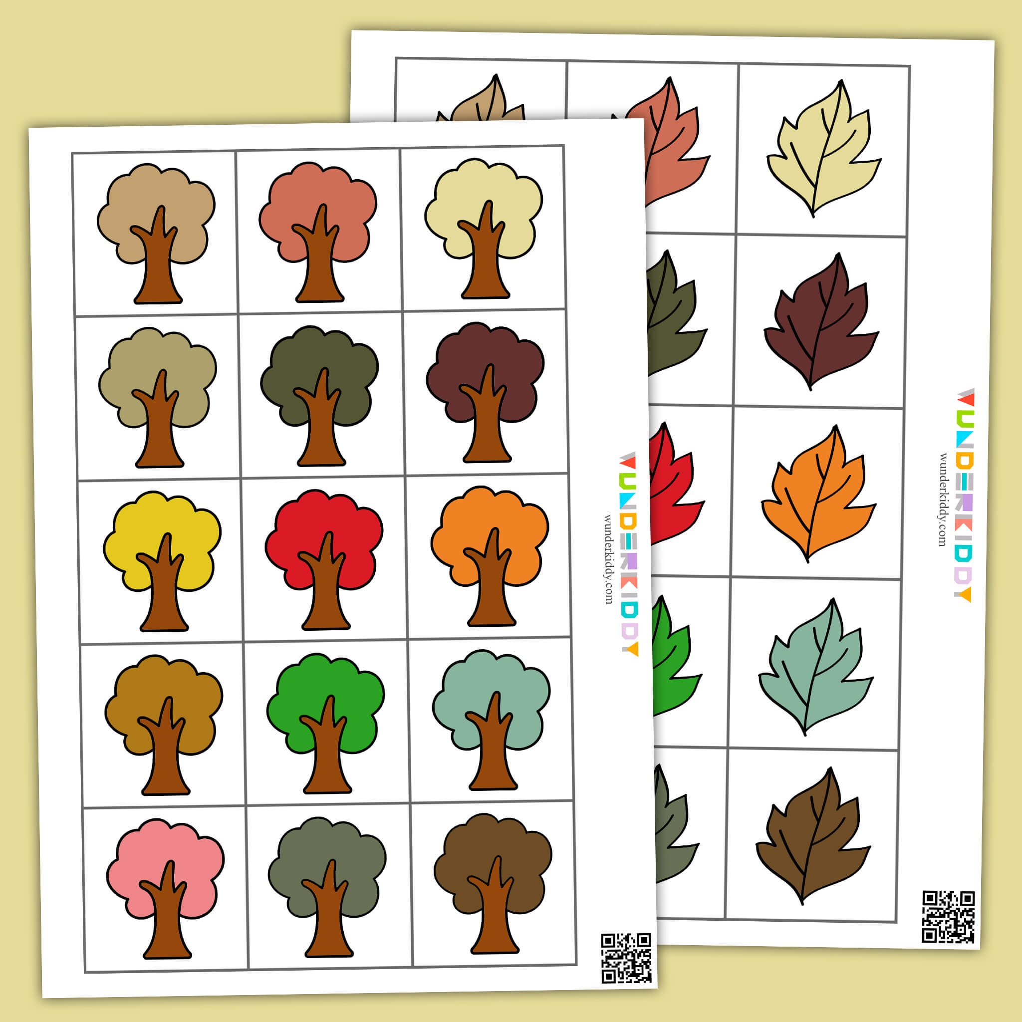 Autumn Leaves Worksheet