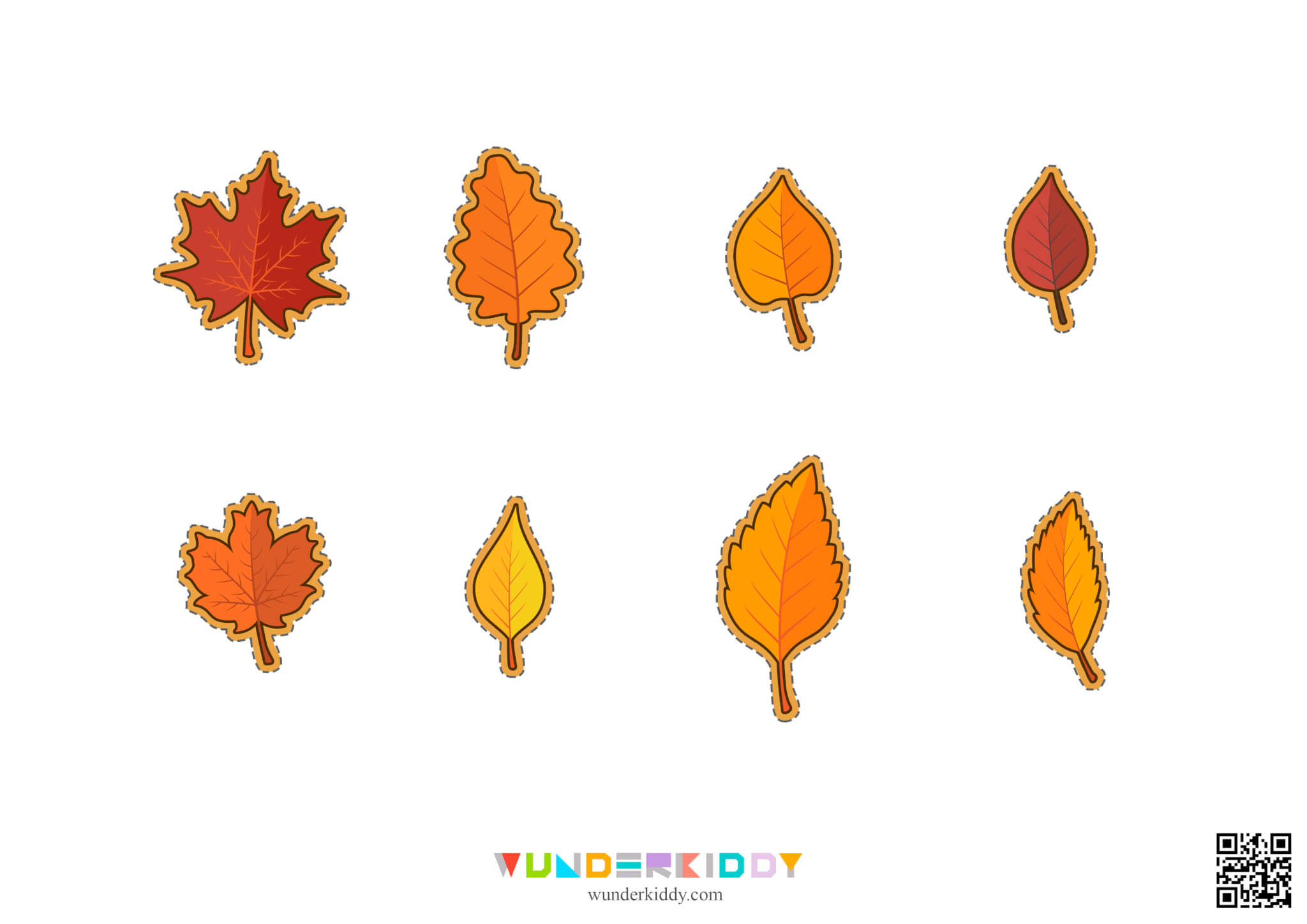 Activity sheet «Autumn leaves» - Image 3