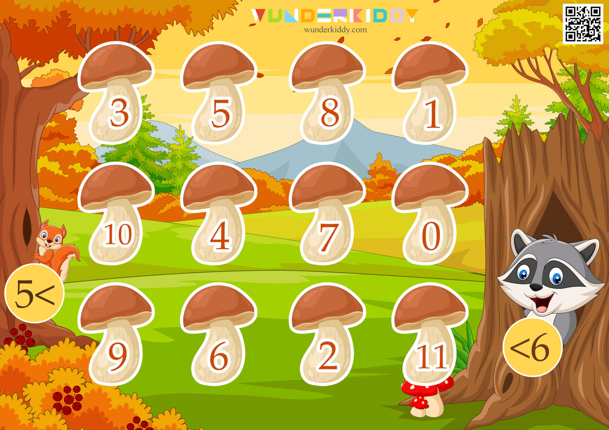 Игра для дошкольников «Осенняя математика» - Изображение 3