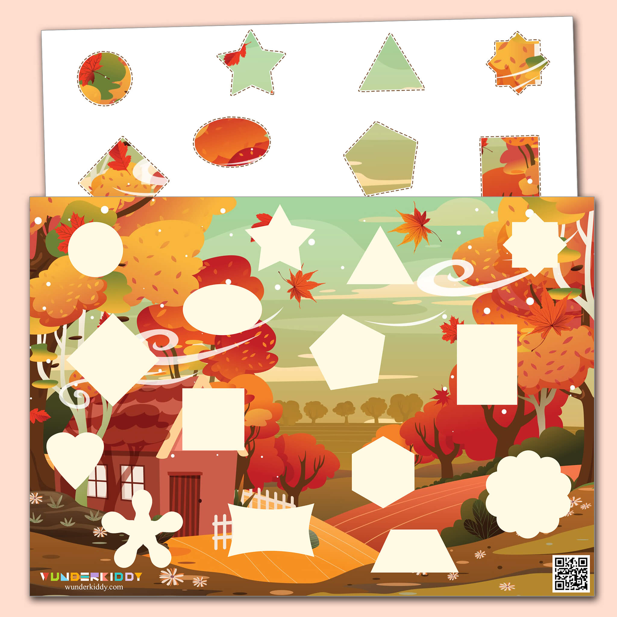 Printable Autumn Activities and Worksheets for Preschool