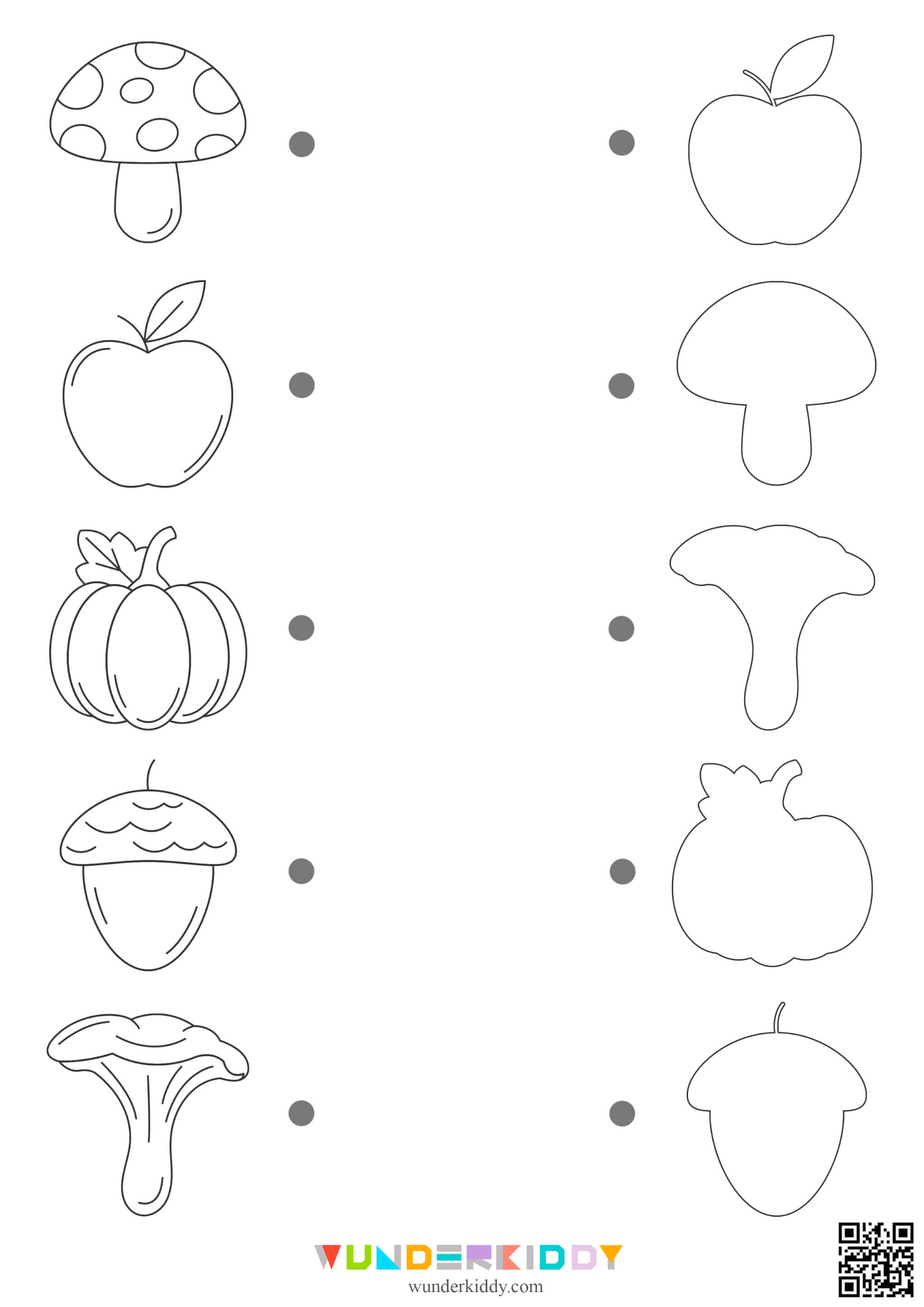 Autumn Contour Activity Sheets - Image 3