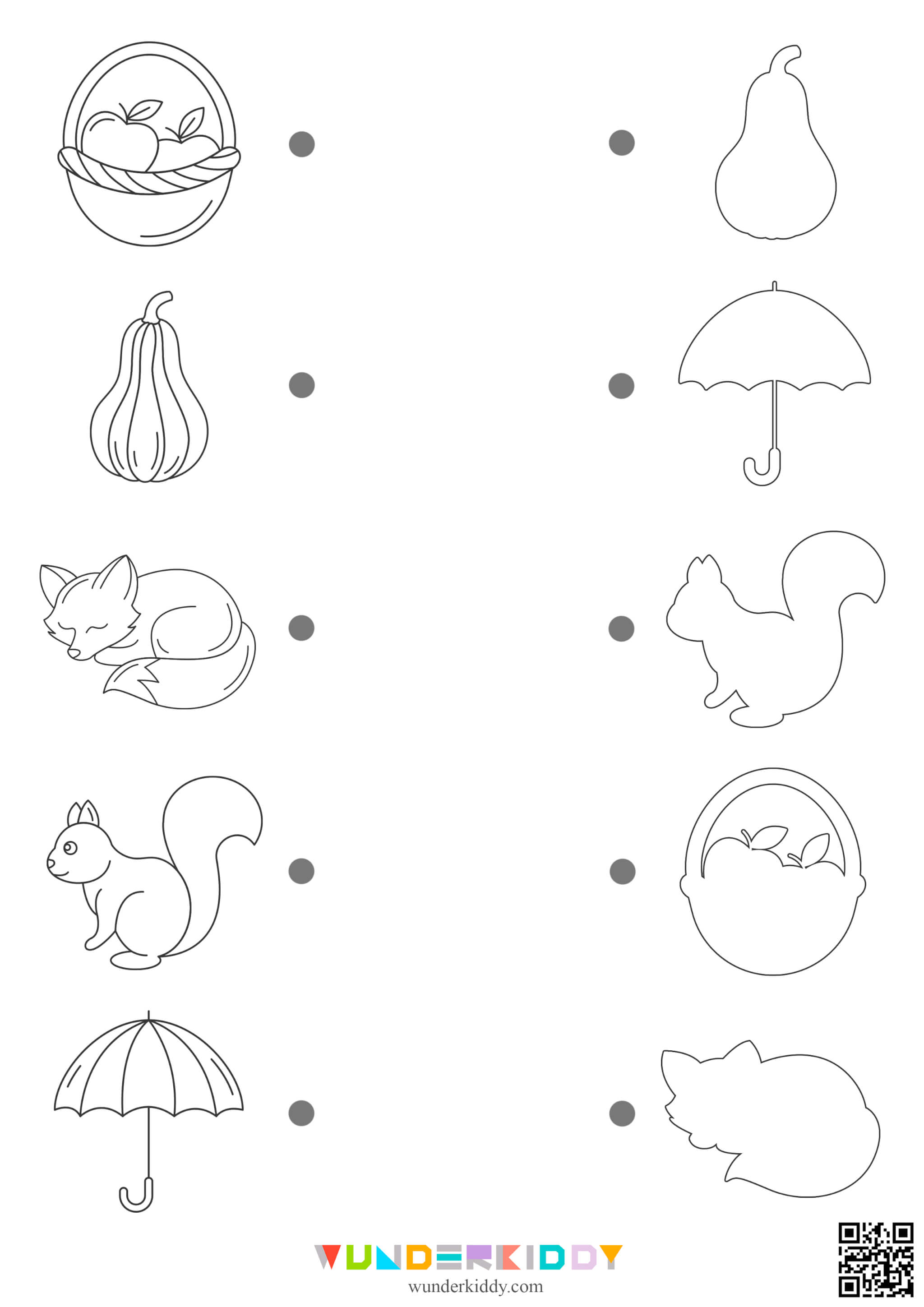 Autumn Contour Activity Sheets - Image 5
