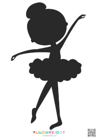 Template «Ballerina» - Download or print for free
