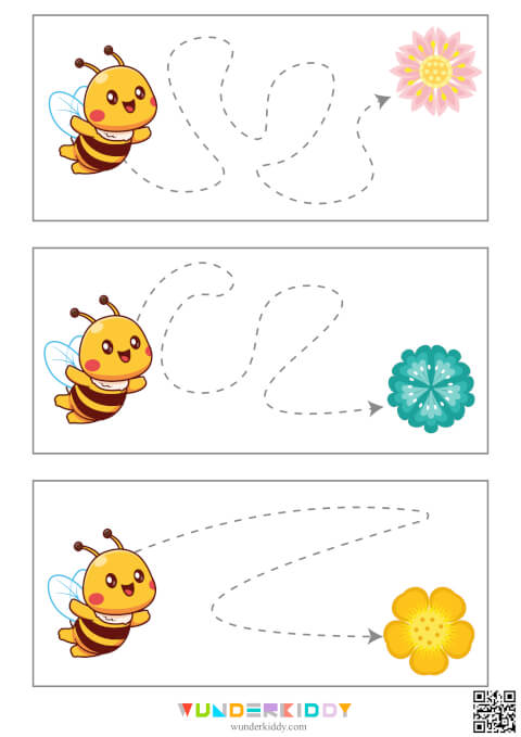 Бджілка та квітка