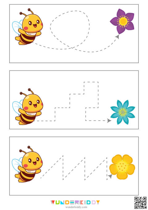 Бджілка та квітка