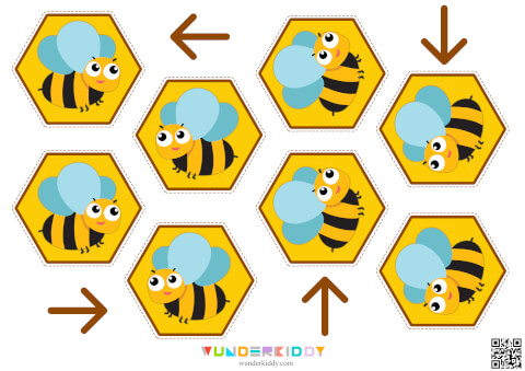 Arbeitsblätter «Wohin fliegt die Biene» - Bild 3