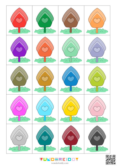 Spring Birdhouse Color Recognition Activity - Image 3