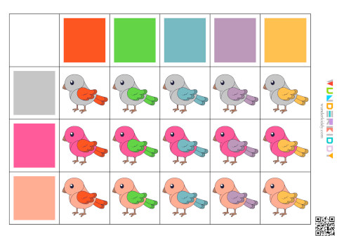 Birds Color Matching Activity - Image 5