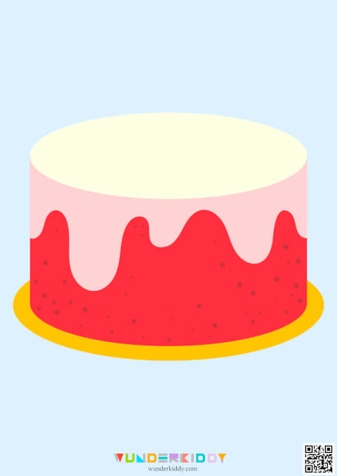 Activity Sheet Birthday Cake - Image 4