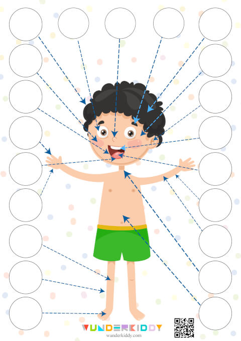 My Body Parts Worksheet - Image 3