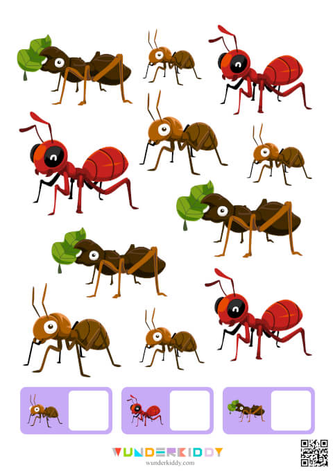 Математична гра «Рахуємо комах до 10» - Зображення 8