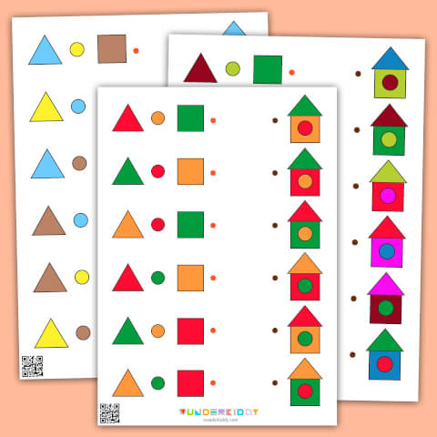 Build a House Using Shapes Worksheet - Image 2